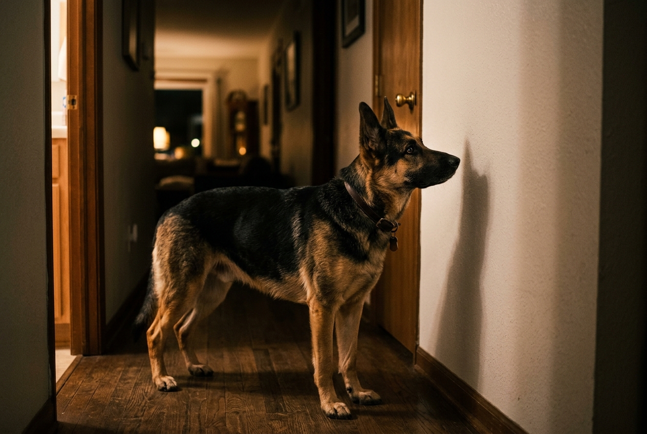 Why Do Dogs Bark at 'Nothing'? Decoding Canine Sensory Psychology