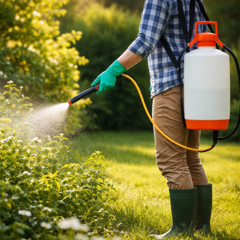 Pesticide spray