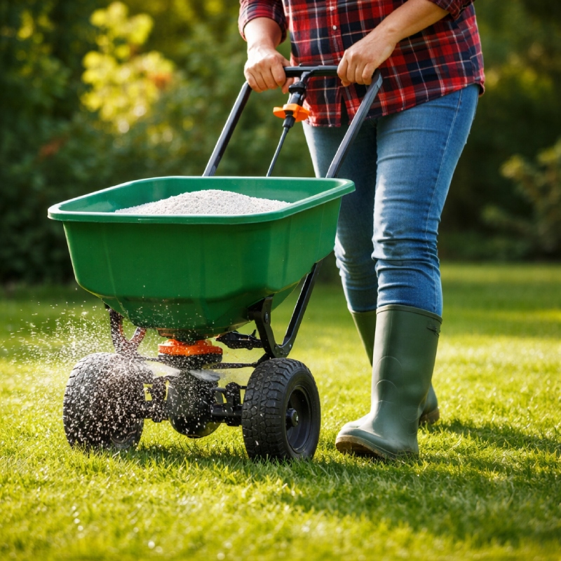 Garden spreader